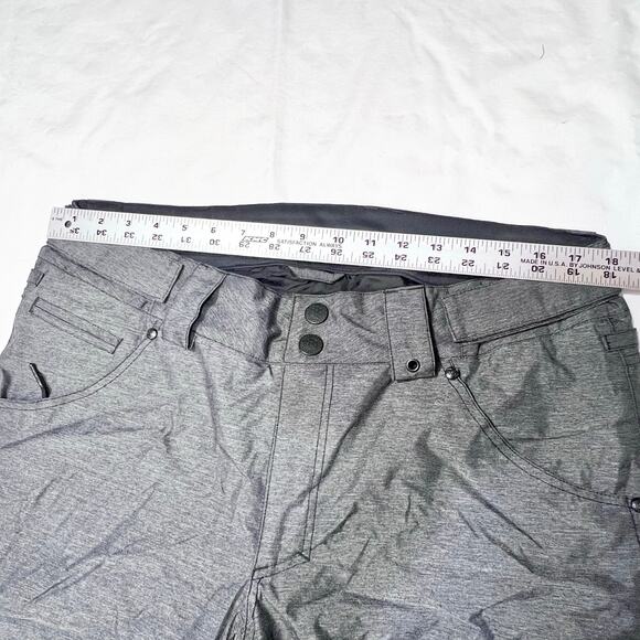 Thirtytwo Wooderson Snowboard Ski Pants Mens Size Large Gray - Picture 8 of 10